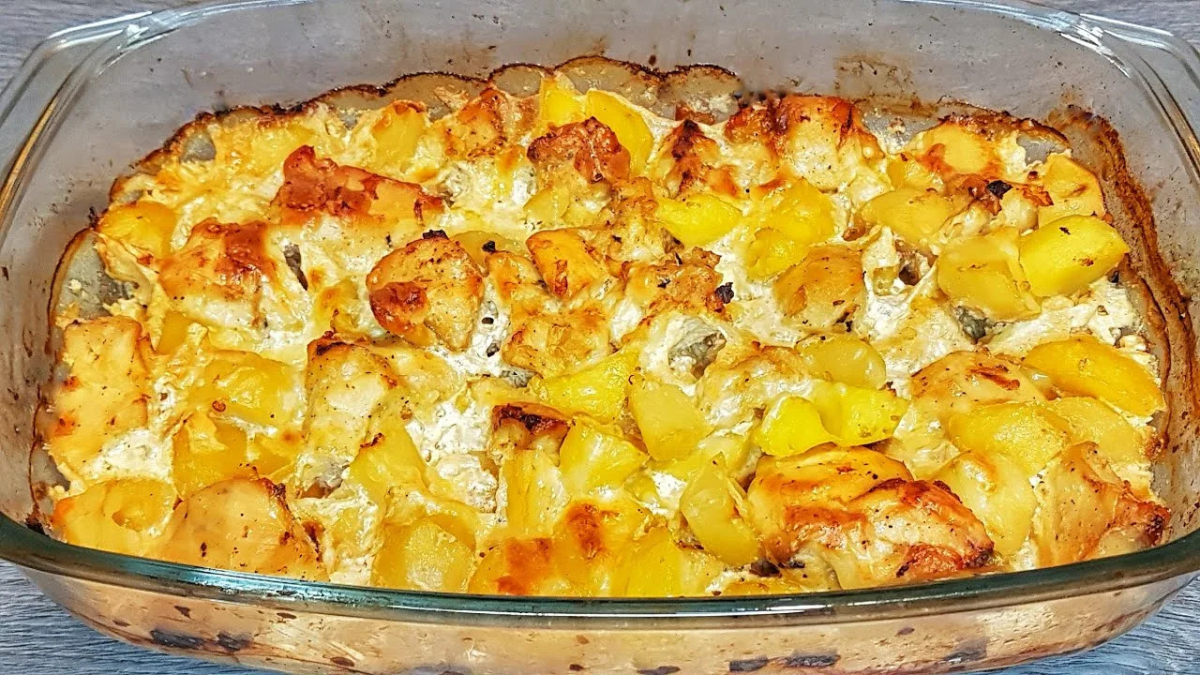 Запечённый картофель