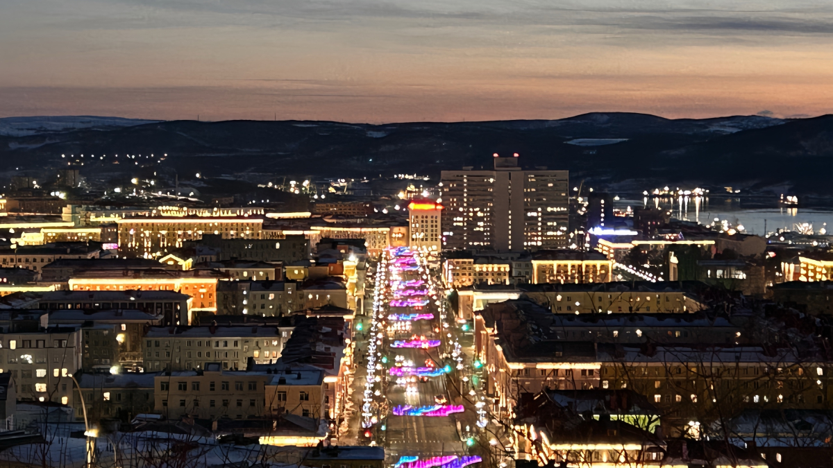 Пейзаж Мурманска