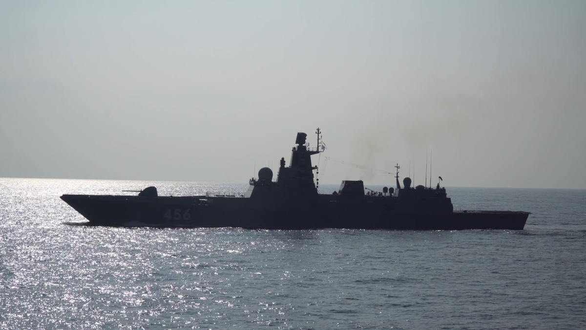 мурманск фрегат стрельбы война арктика