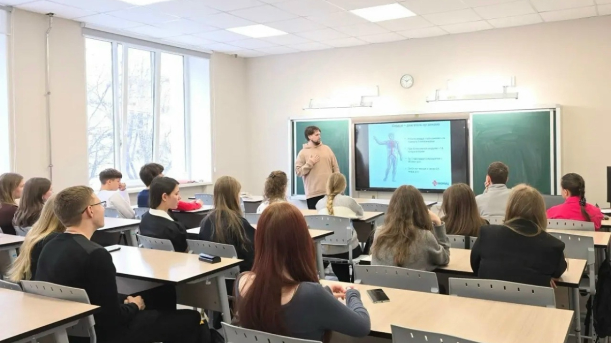 лекция школьникам о профессии кардиолога