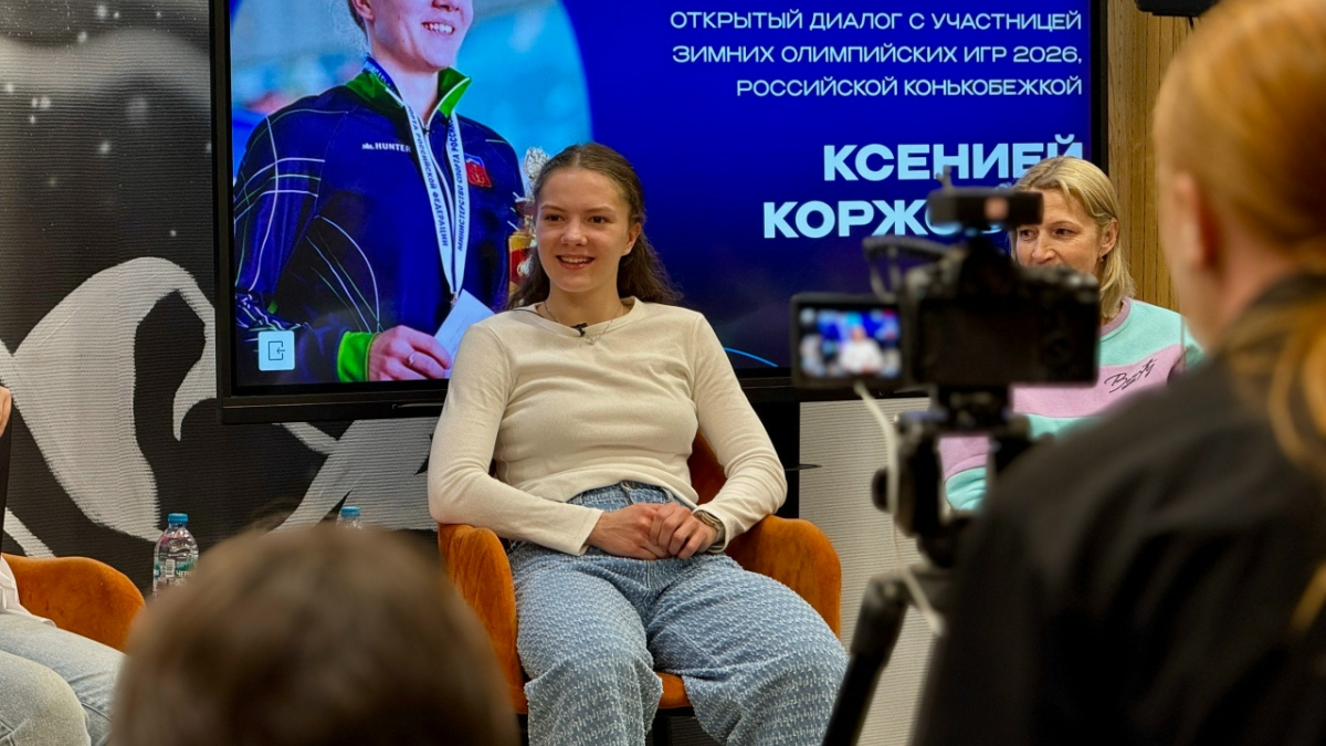 встреча школьников с олимпийской спортсменкой