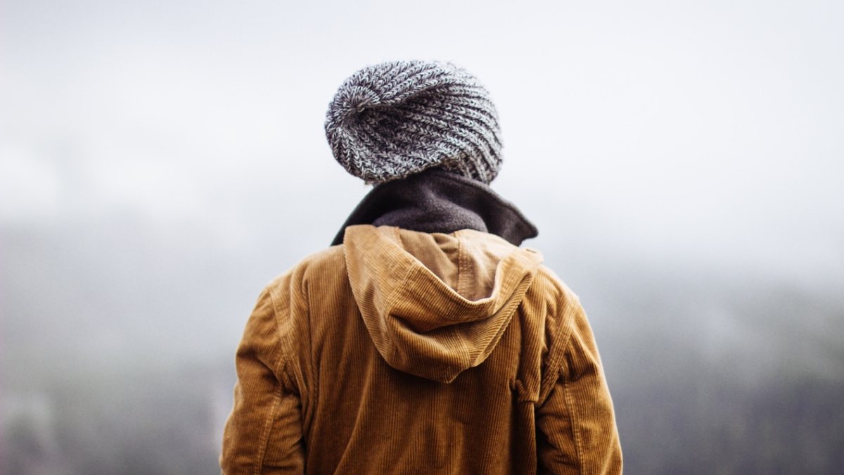 Человек со спины