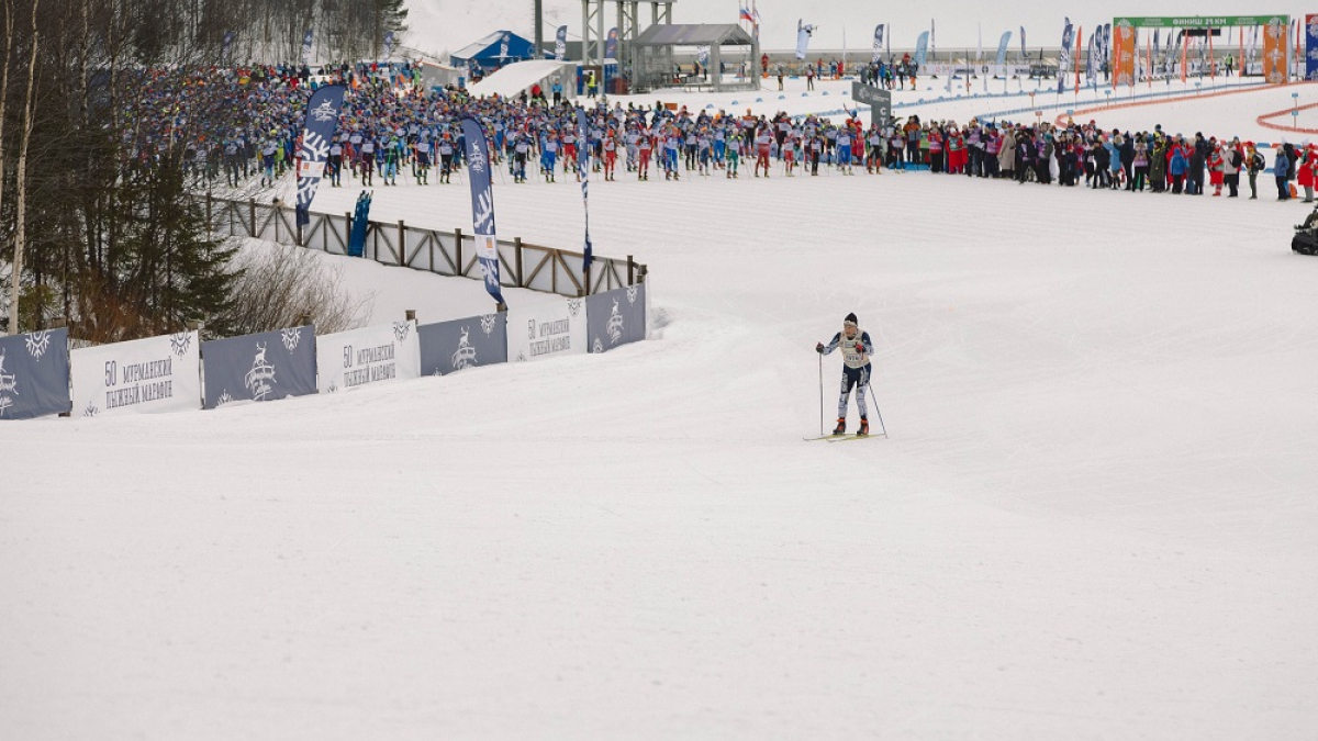 Мурманский лыжный марафон