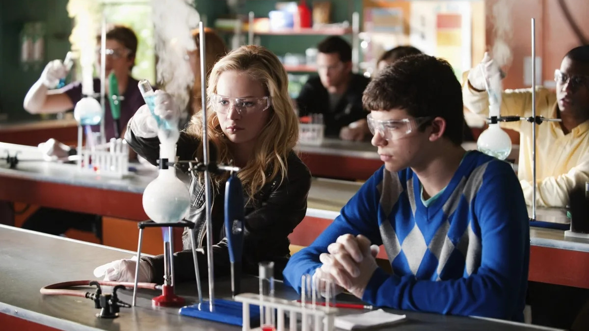 Кадр из&nbsp;фильма &laquo;Школа Авалон&raquo;