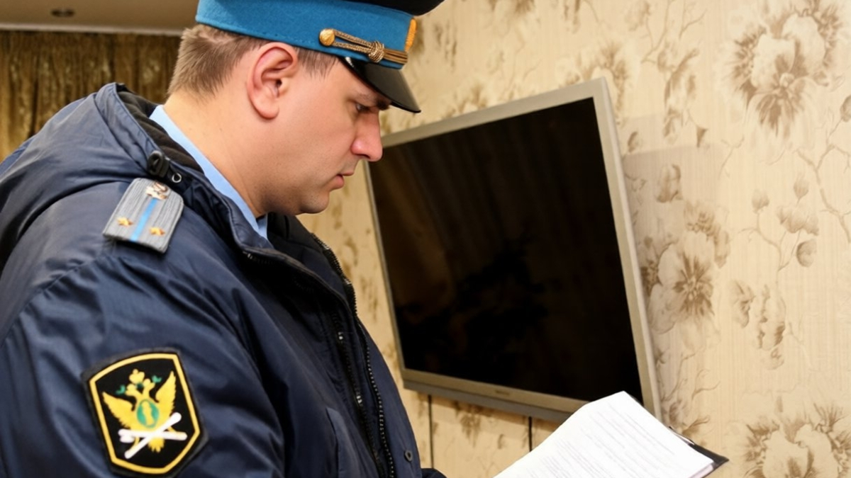 Приставы потребовали пустить их в квартиру