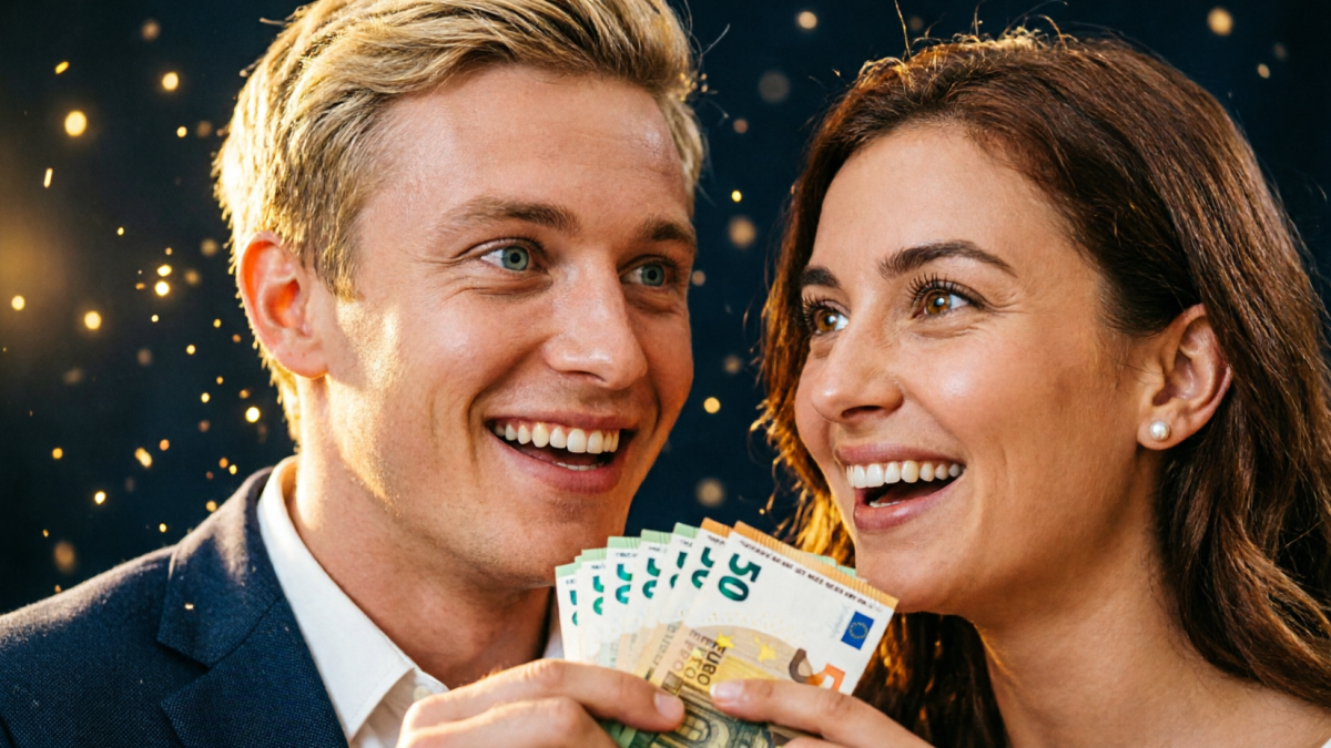 Пара с деньгами