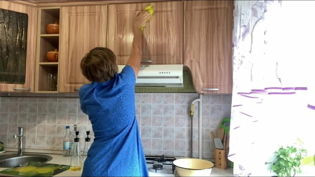 Уборка на кухне