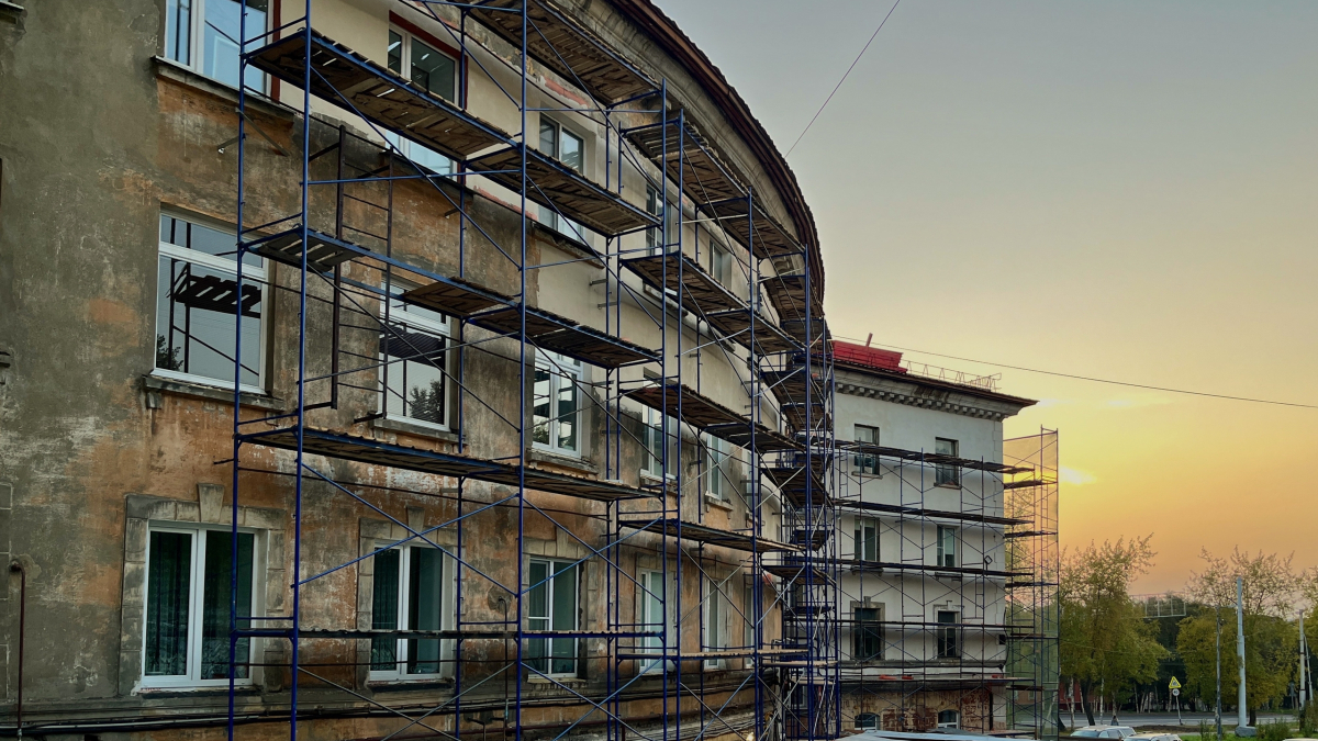 Дом на ремонте