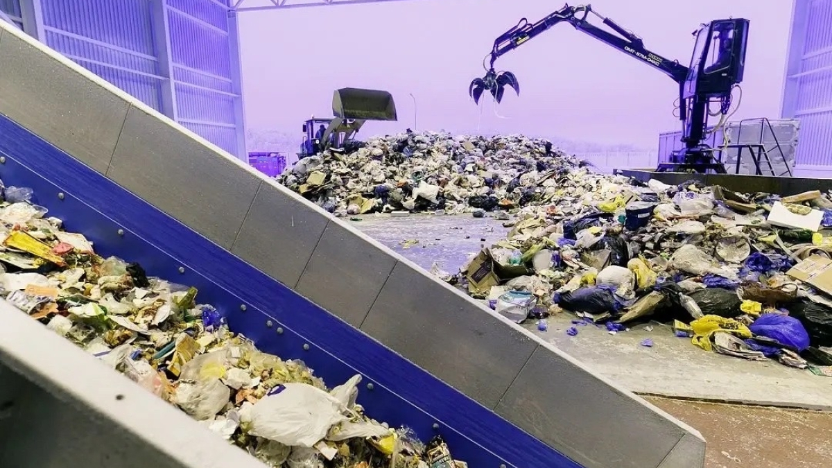 мусороперерабатывающая линия