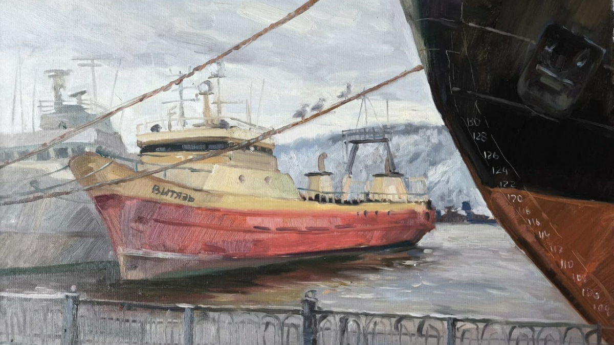 Корабль у причала