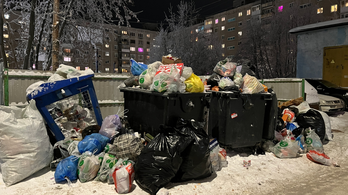 мурманск мусор ситиматик