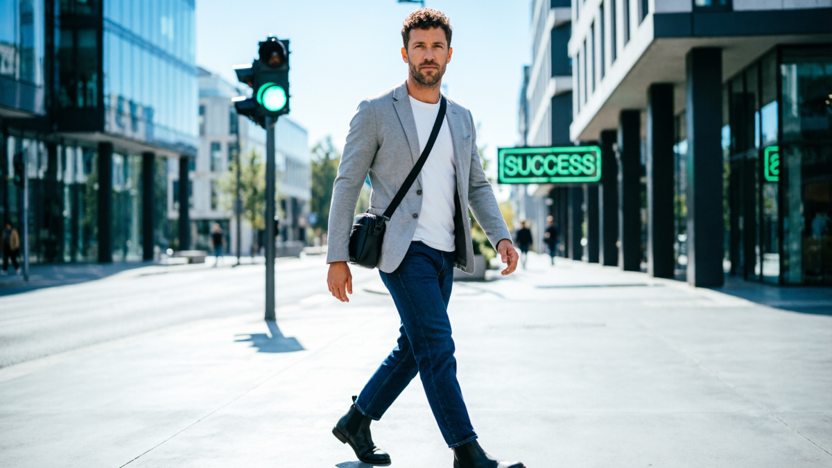 Мужчина в городе