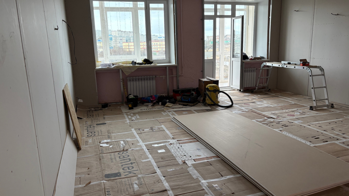 ремонт в библиотеке