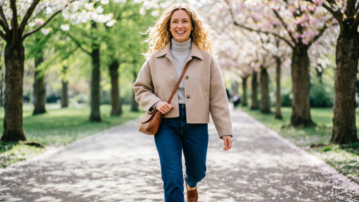 Женщина в парке