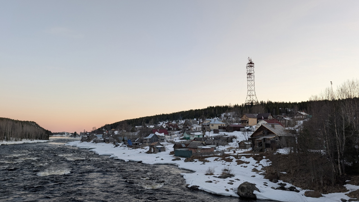 Берег реки Умба
