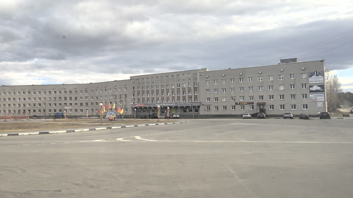 Площадь Оленегорска