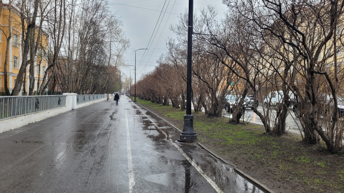 Дождливый Мурманск