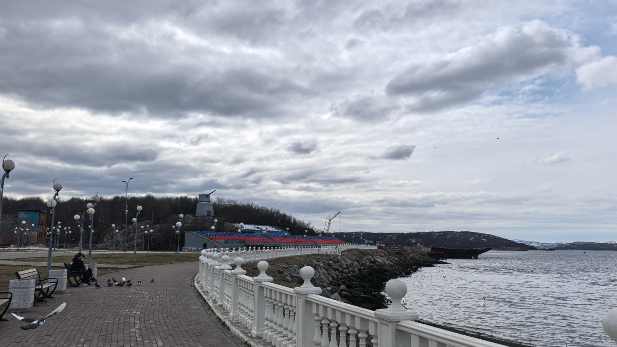 Набережная Североморска