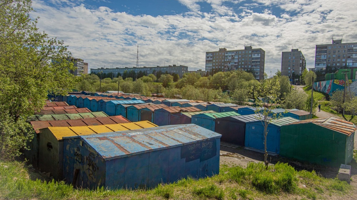гаражный комплекс в Мурманске