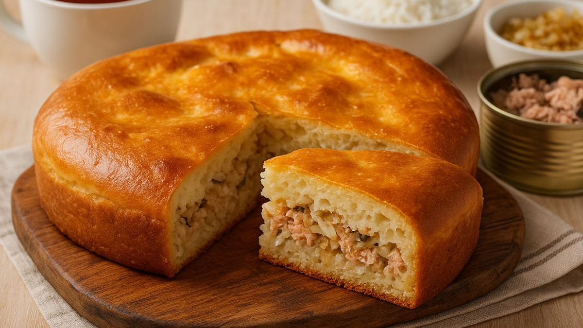 рыбный пирог