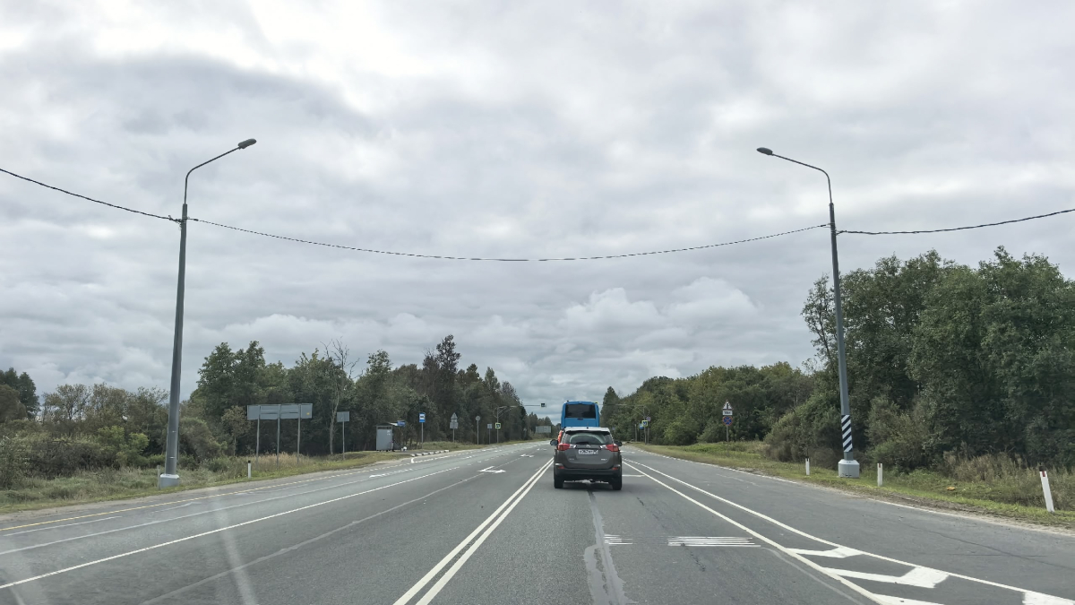 Дорога в Мурманске