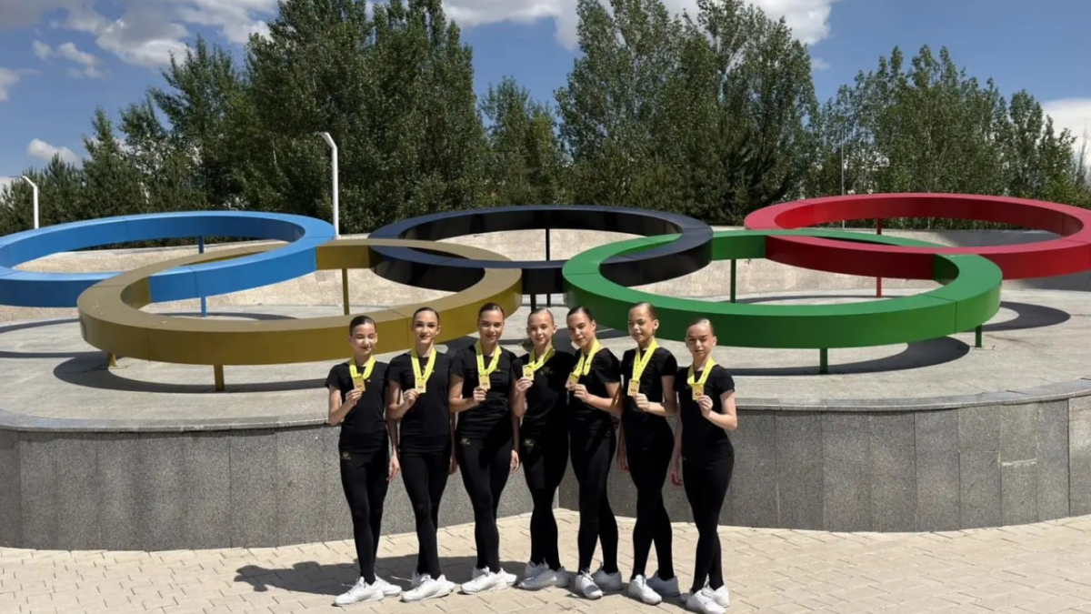 Гимнастки в Казахстане