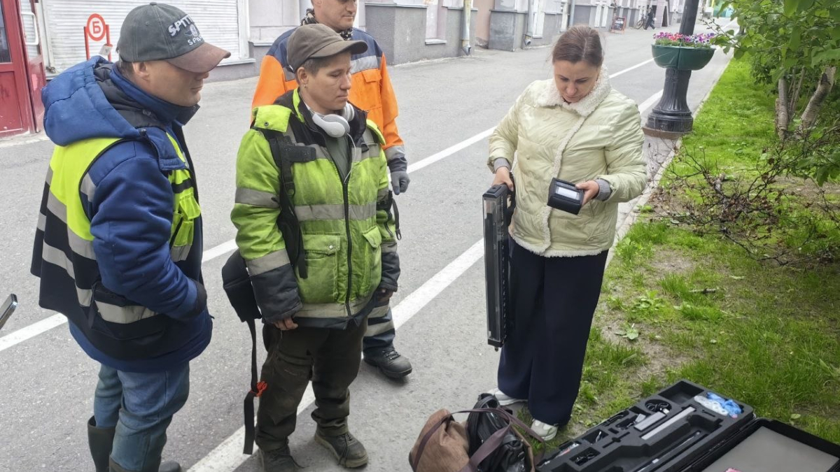 Дорожники на инструктаже