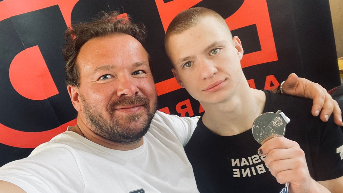 Андрей Родичев с чемпионом