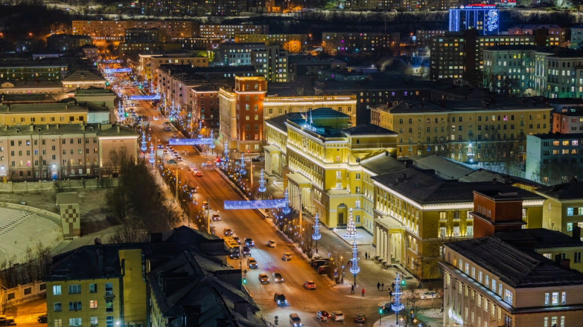 городская подсветка