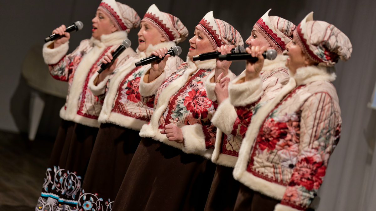 выступление хора