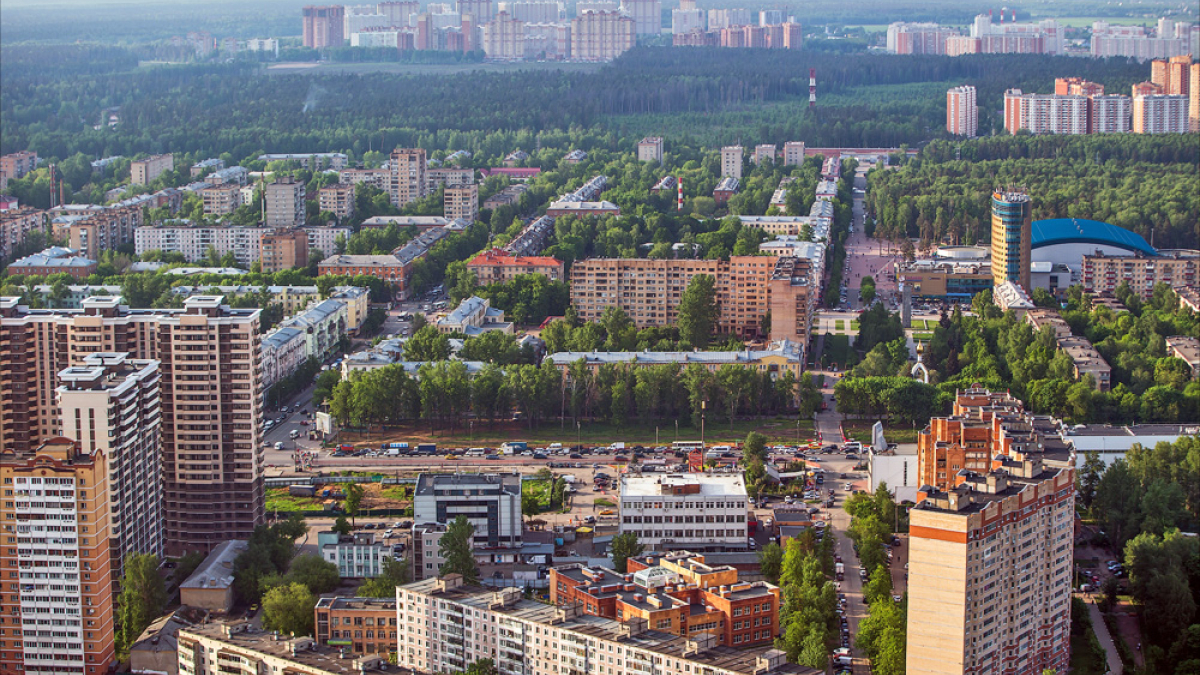 вид на балашиху