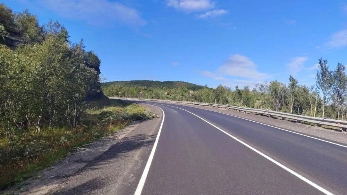 дорога на Снежногорск