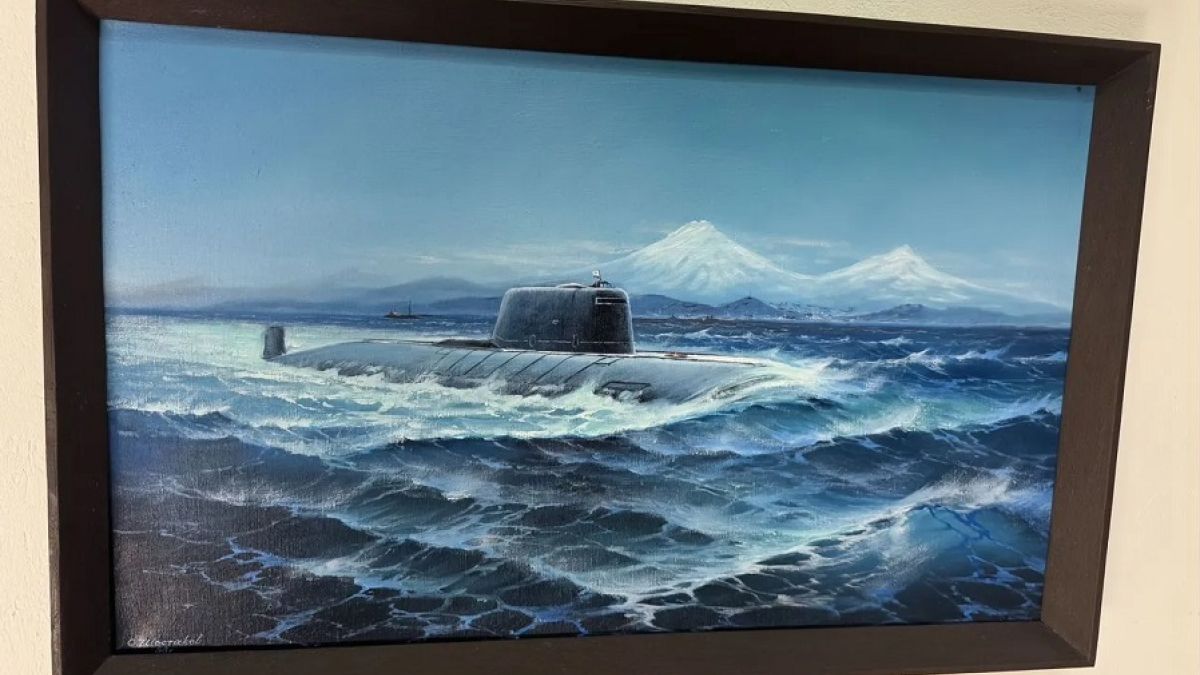 картина с изображение моря