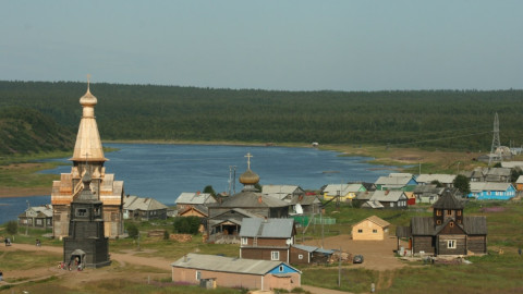 Красивый пейзаж Варзуги