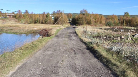 Грунтовая дорога в Лесозаводский