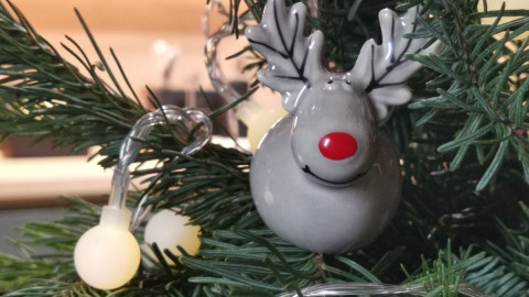 Украшения на новогодней елке