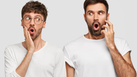 Мужчины в шоке