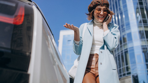 Счастливая женщина