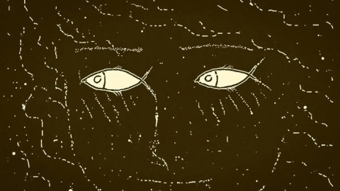 женское лицо абстрактно