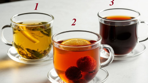 три разные чашки чая