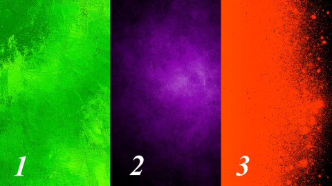 три разных цвета