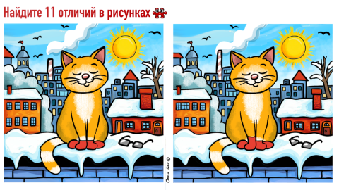 Рисунок с котиком на балконе