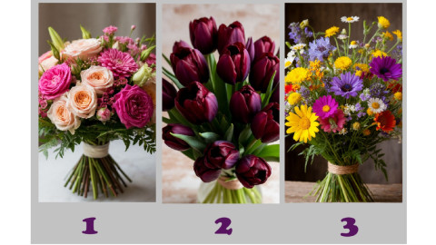 три букета