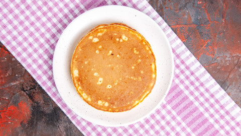 Блины на тарелке