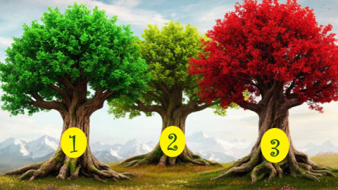 три дерева
