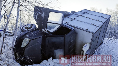 машина улетела в кювет