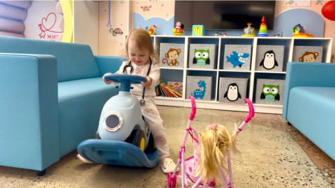 Ребенок в игровой