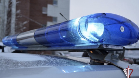 мигалки на машине Росгвардии