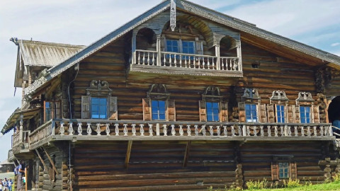 русская северная изба