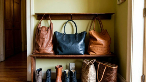 вещи в прихожей